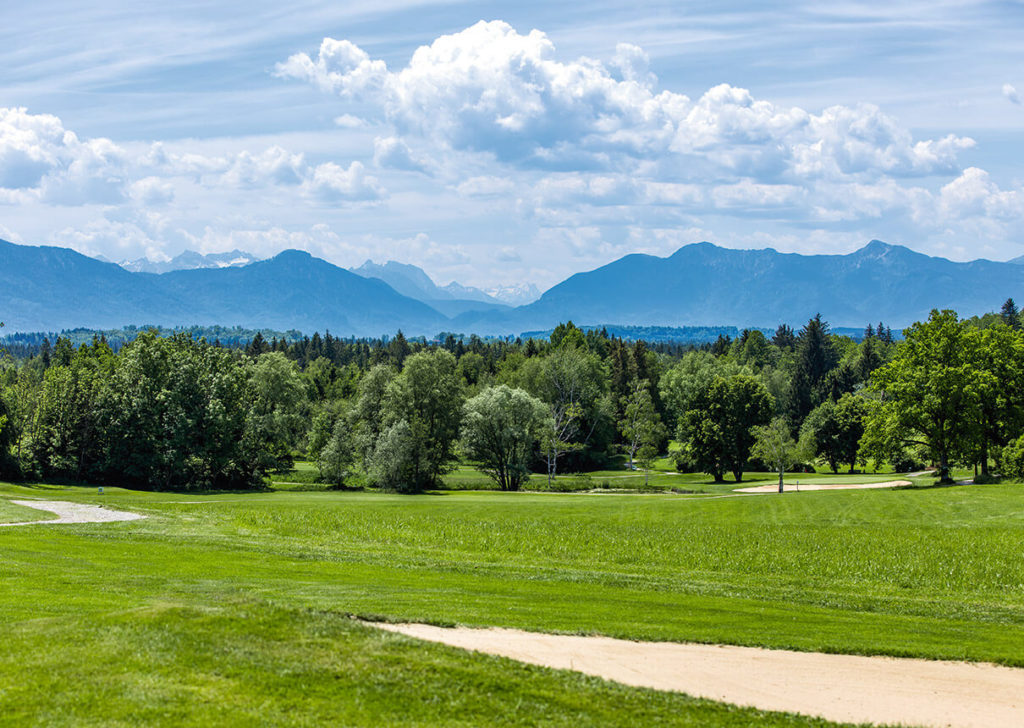 Panoramablick Golfclub Beuerberg